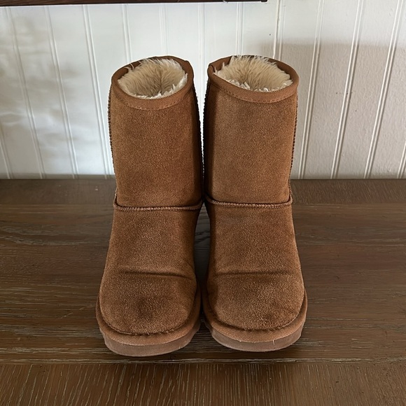 Time and Tru Tan Winter Boots sz 8 - Picture 3 of 8